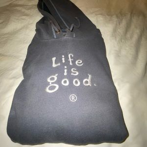 Life is good hoodie size L